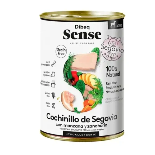 Dibaq sense dog cochinillo segovia 380gr