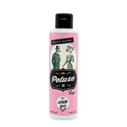 Petuxe champu mascotas pelo blanco