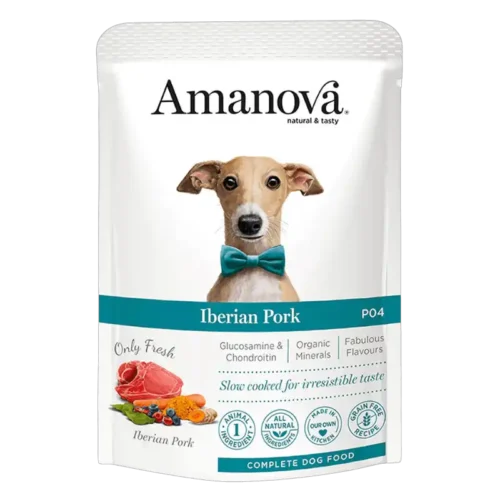 pienso natural perros Amanova cerdo deluxe