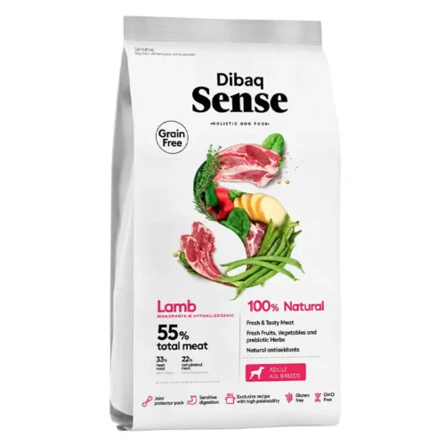 pienso perros Dibaq sense grain free dog lamb 2kg